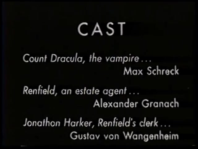 Nosferatu (1922)